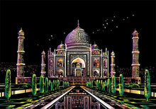 Load image into Gallery viewer, Scratch Painting Kits - 41*28 cm Magic Scratch Art Crafts World Landscape Paper Adult kids decompression toys Creative DIY Gifts