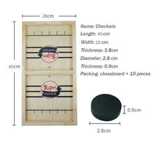 Load image into Gallery viewer, Table Hockey Game for Adult &amp; Child - Sling Puck Toy Parent Children Desktop Battle Table for Kids Friends Gathering Gifts
